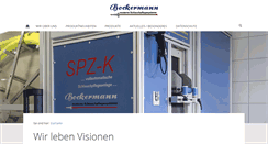 Desktop Screenshot of bockermann-feuerwehrtechnik.de